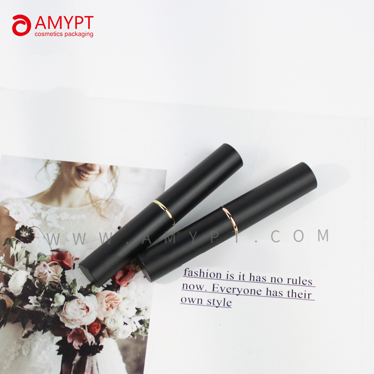 Paket Lipstik Hitam dalam Stok Tabung Kosmetik Wadah Lipstik Terbaik 